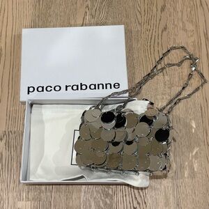 Paco Rabanne Metallic Disc Shoulder Bag